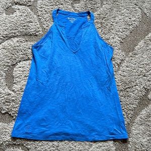 Small Lilly Pulitzer Arya Tank Top Iris Blue Resort S
